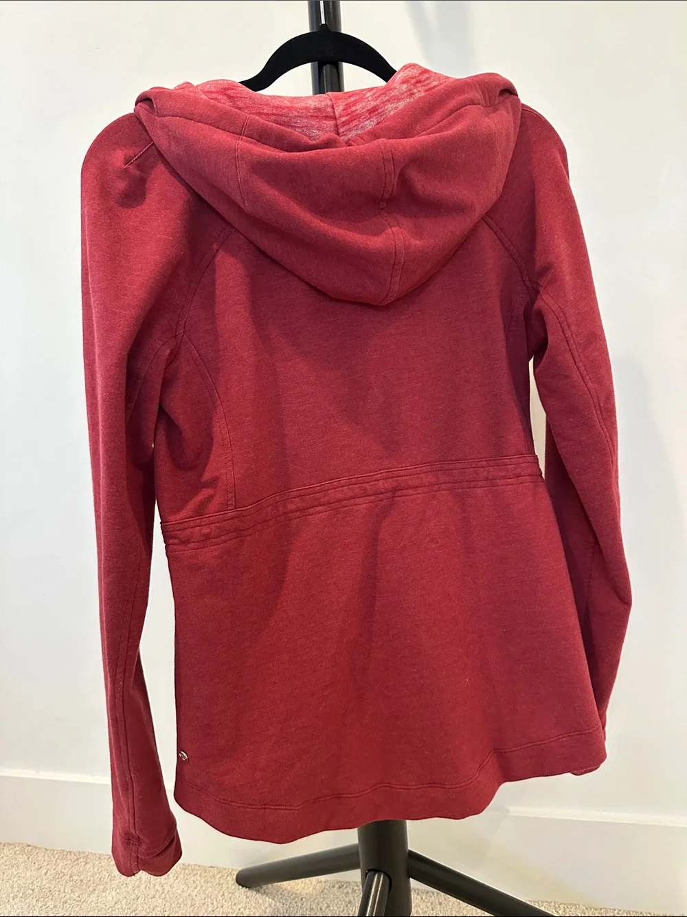 lululemon athletica Women's Red Zip-Up Utility Hoodie